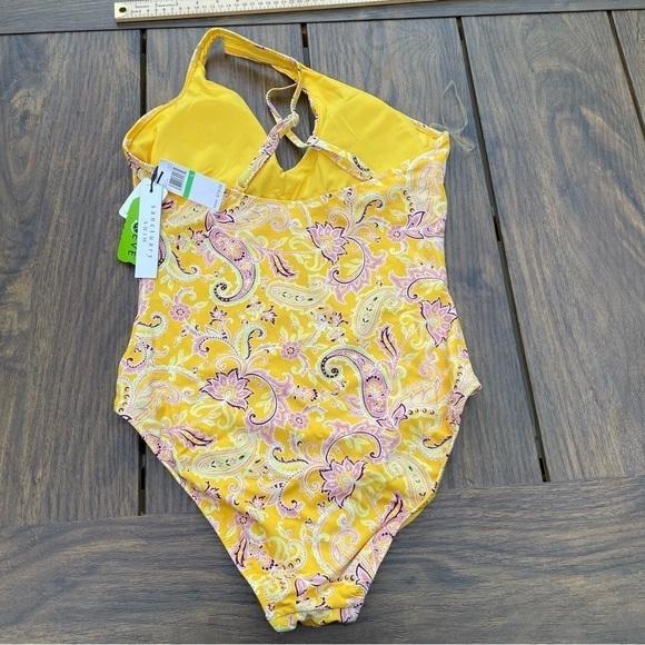 Sanctuary Divas in the Details Asymmetrical One-Piece Swimsuit L Macys - Picture 4 of 9